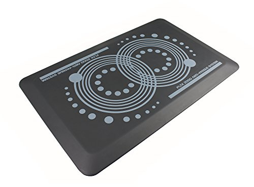 Floortex 40 x 60 cm afs-tex 2000 rechteckig Matte Anti-Müdigkeit 50 x 80cm steingrau