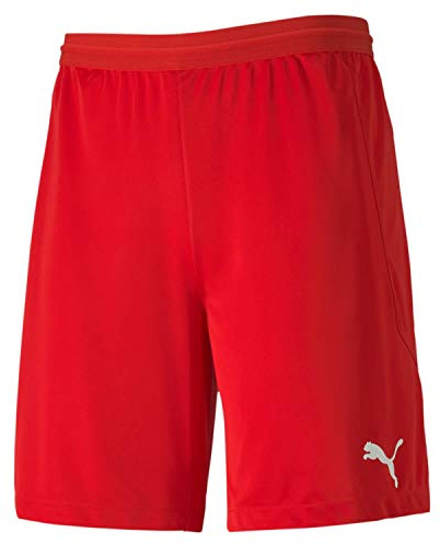 PUMA Teamfinal 21 Knit Shorts Pantalones Cortos, Hombre, Puma Red, M