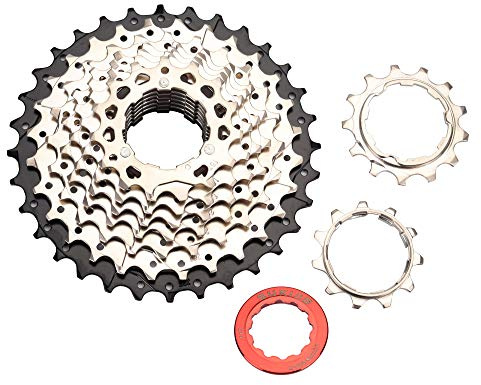 BESNIN Cassette de 9 Velocidades, Rueda Libre de Bicicleta 9V 11-32T Cassettes y Piñones Compatible con Shimano
