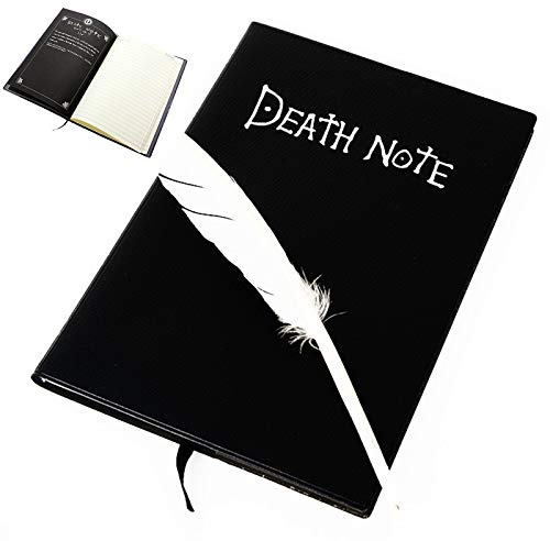 Quaderno Della Morte Note a Tema Anime Giapponese, Taccuino Fumetto Moda Diario Con Penna Piuma, Per Scuole Ufficio Materiale Scolastico, Regalo Di Cancelleria