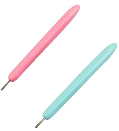 Outils Quilling, 2Pcs Quilling Outils Papier, Stylo Quilling Paper, Bricolage Quilling Papier Artisanat, Multifonction Fente Papier Quilling Outils