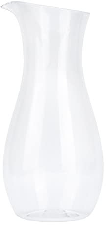 Transparent Bouteille De, Acrylique jus bouteille cruche d'eau vin Jus Cruche boisson conteneur bouilloire Carafe pour Bar maison Vin Boisson Récipient Bouilloire Maison(700cc)