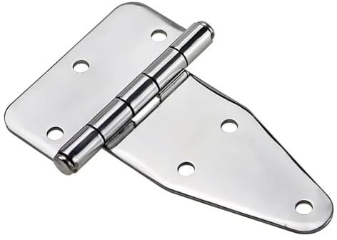 Charnière robuste en acier inoxydable for automatisation industrielle, équipement électrique, interrupteur, boîtier de commande, charnière mécanique for armoire, 1 pièce