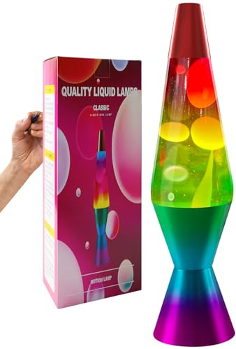 FBSPORT Lavalamp Lampada Rilassante, Lampade da comodino, Lampada ad effetto rilassante ideale per camera da letto, soggiorno