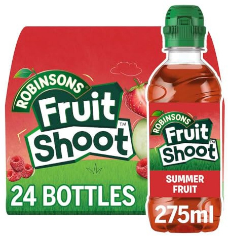 Fruit Shoot Summer Fruits, 275 ml (Pack of 24)