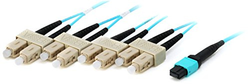Equip Trunk LWL-patchkabel (MTP/SC 50/125 mμ 7,00 m multimode OM4 M/M turkos polybeutel)