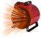 Igenix IG9301 Industrial/Commercial Drum Fan Heater with 2 Heat Settings and Cooling Fan Setting, Integrated Carry Handle, Ideal for Garages and Large Indoor Spaces, 3000 W, Red