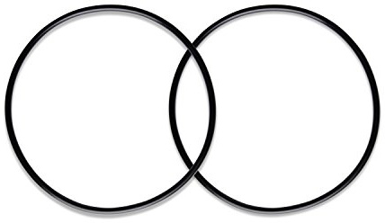 iSpring ORBX2 Replacement O-ring for Whole House Water Filtration Systems - Pack of 2