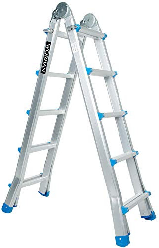 L Model Scala telescopica 530cm cavalletto scaletta estensibile multifunzione Scala 5,30m L5