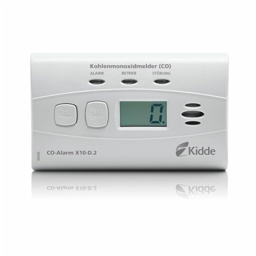 Kidde X10-D.2 Kolmonoxid-detektor, Vit