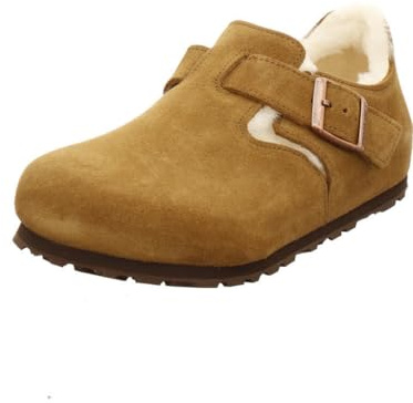 Birkenstock Adult London Shearling braun Gr. 37