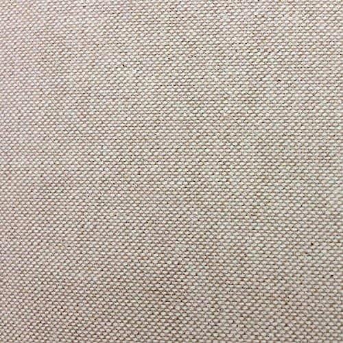 Kt KILOtela - Tela Loneta Half Panamá, Liso Jaspeado, Algodón, Decoración, Tapizar Sillas, Cojines, Cortinas, Colchas, Bolsos, Manteles, Manualidades, 100 cm Largo x 280 cm Ancho, Beige - 1 Metro