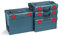 Bosch Sortimo L-BOXX Werkzeugkoffer-Set Gr 1-4 professional blau ohne logo| Professionelle Werkzeugkästen leer Kunststoff kompatibel mit Bosch professional L-Boxx