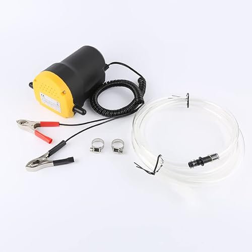 Aiuphing Bomba Aceite extraccion Coche, 60W Bomba de Aceite 12v Coche, Extractor Aceite Coche para Motocicletas, Camiones, Coches, quads y Otros vehículos de 12V