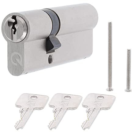 QPlus24 Cylindre double à fermeture identique avec 3 clés et dévisseur pour chariot 30/60 gs5