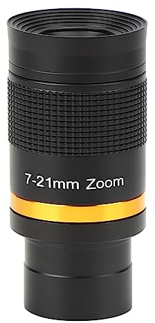Oculaire de télescope de 3,2 cm 7 à 21 mm avec zoom continu pour observation des télescopes astronomiques accessoires