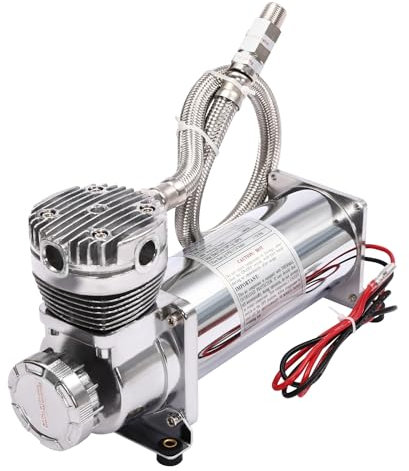 Luftfederung Kompressor Luftkompressor-Kit Hochleistungskompressor 200PSI 12 V 300W Luftkompressor für Autohupen Pneumatische Federungssysteme Pneumatische Werkzeuge