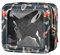 ZRWLUCKY Bolsa de maquillaje Colorida Carpa flotante Bolsas de viaje transparentes para artículos de tocador Cosméticos Organizador de viaje para viajes Coloridas carpas flotantes carpas flotantes