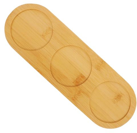 HOLIDYOYO Degustazione Di Birra Campionatore Di Bicchieri Da Pub Vassoio Da Portata in Legno Per Bar Domestici Ed Eventi Vassoio Per Vino in Legno Paddle Board Per Barattolo Di