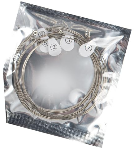 Vintage VES1046 Electric Guitar Strings – 10-46 Light Gauge | Nickel Wound for Bright, Balanced Tone | Long-Lasting, Responsive Feel for Rhythm & Lead