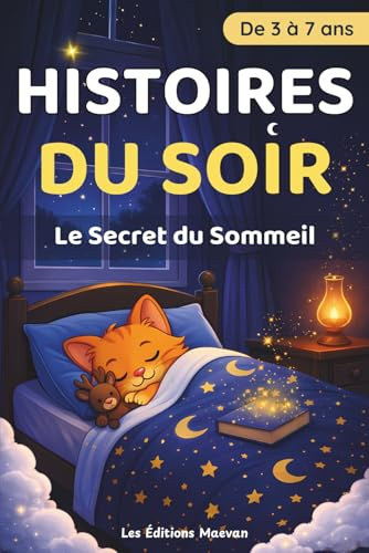 Histoires du Soir - Le Secret du Sommeil: 20 histoires courtes et illustrées pour s'endormir en 5 minutes (3–7 ans) | Pour un coucher apaisé et de beaux rêves
