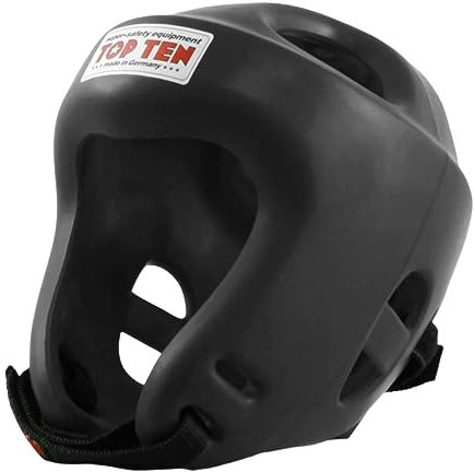 Top Ten Fight Kopfschutz schwarz schwarz L