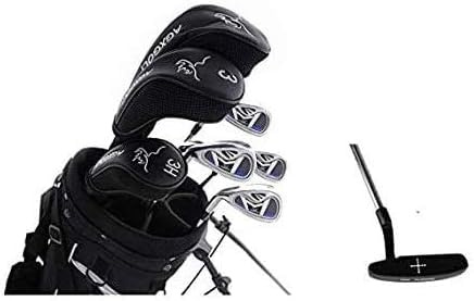 AGXGOLF Boys Left Hand XLT Magnum 13 Piece Complete Golf Set w460cc Driver +Fairway Wood + Hybrid +6,7,8 & 9 Irons + PW + Stand Bag+Free Putter Teen or Tween Length; USA Built