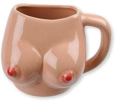 Out of the blue 14/1996 Keramik-Becher, Brust, circa 10 x 10 cm