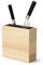 Continenta Bloc Couteaux Universel avec Insert Fibres Amovible 22 x 9 x 21,5 cm