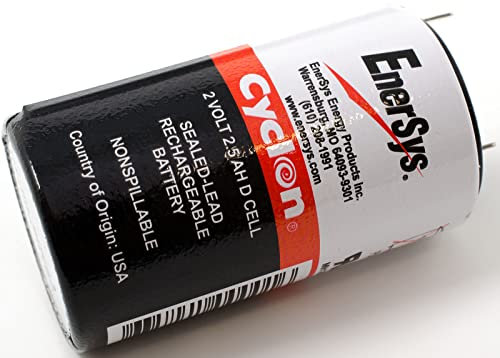 akku-net Enersys/Hawker Batteria al Piombo, cellula al Piombo D Cyclon 0810-0004 2V 2,5Ah, 2V, Pb