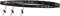 Compressport Race Belt Startnummerngürtel, Schwarz, eine Größe