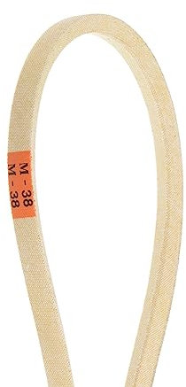sourcing map M38 Industrial Sewing Machine Belt 38 Outer Girth Rubber Triangle V-Belt