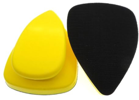 Alipis Tampone Per Vetrata Disco Lucidante Triangolare Ratto Supporto Abrasivo Manuale Gancio Posteriore Autoadesivo Accessori Per Auto Levigatura Legno Auto