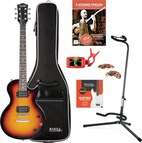 Rocktile L-100 SB E-Gitarre Sunburst Einsteiger Set