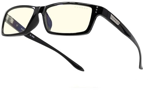 Gunnar Gaming and Computer Eyewear - Riot, Frame Colour: Espresso, Lens Tint: Amber (Blocks 65% Blue Light & 100% UV Light) - Blue Light Blocking Glasses - Patented lens