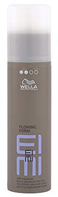 Wella Professionals EIMI Flowing Form – Glättungsbalsam gegen Frizz – Hitzeschutzspray gegen Austrocknung beim Styling – elastischer Halt mit natürlicher Sprungkraft – 1 x 100 ml