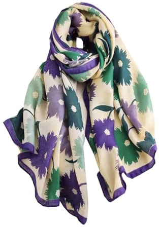 KOOYOL Echarpe Femmes Dames Châle Doux Enveloppes Premium mode Longues Foulards