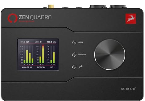 Antelope Audio Zen Quadro Audio Interface with Synergy Core Real-Time FX