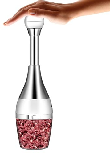 Manual Chopper for Pressed Garlic, Manual Chopper Pressed Garlic, Chopper Push Press Hand, Crusher Push Press Hand, Stainless Steel Food Chopper, M