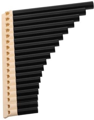 Toddmomy Panflöte Traditionell Chinesisches Instrument Für Schüler Zum Lernen Und Üben Tragbar Mit Mundstück Pfeife Zum Spielen Und Üben