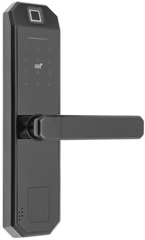 Verrous de porte électronique avec poignée, antivol intelligent, plusieurs méthodes de déverrouillage, serrure électronique pour maisons, armoires, hôtels