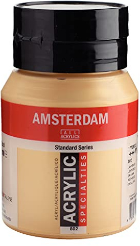 Amsterdam Standard Series Acrylic Jar 500 ml Light Gold 802 (17728022)