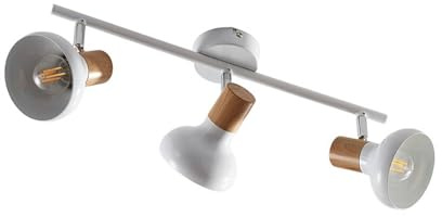 Lindby Faretto dimmerabile (Moderno) colore Bianco, in Metallo ad es. Cucina Lampada da incasso plafoniera applique