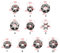 Htopse Ingranaggio Pignoni Drive Sostituire Pignone Ingranaggio Asterisco 3/6/7 Denti Motosega Elettrica Catena Smerigliatrice Angolare Elettrico Saw Gear