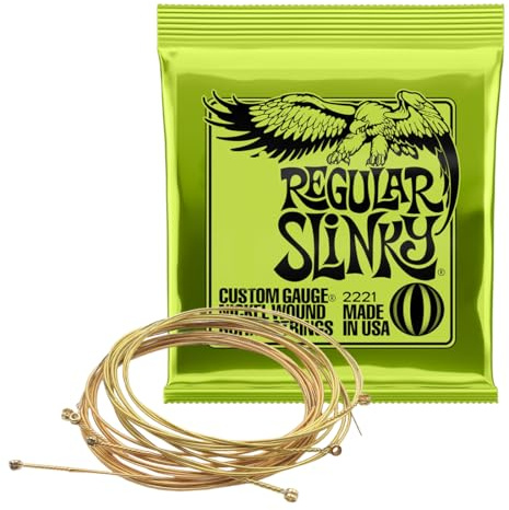 Medium Light Phosphor Bronze, Corde per chitarra acustica, diametro 12-54