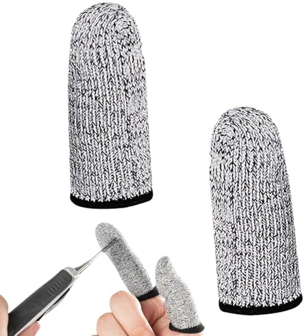 Doigts Résistants Aux Coupures De Niveau 5 – Protège-doigts De Sécurité Au Travail HPPE, Gants De Protection Anti-rayures Et Coupe-verre Pour Les Travaux Industriels, De Cuisine Et D'artisanat