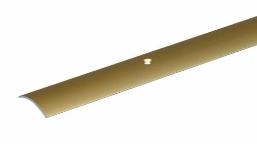 Alberts 475277 Perfil de transición | Aluminio, anodizado dorado | 1000 x 40 mm