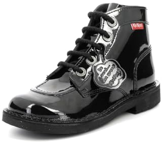 Kickers Col, Bottillon Fille, Noir, 37