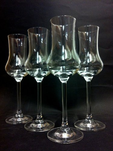 6 er Set Rastal Grappa Grappagläser Nosing Gläser Glas 9 cl Mit Eeichstrich 2 cl 4 cl Tasting