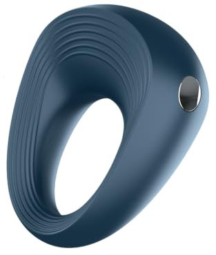 Satisfyer Power Cock Ring | Anello Uomo in Silicone ricaricabile | Sex Toys intenso per Uomo | Massima Erezione | Sex Toy per Coppie | 10 Modalità di Vibrazione